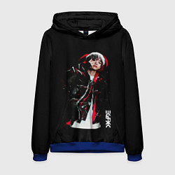 Толстовка-худи мужская BTS, цвет: 3D-синий
