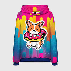 Мужская толстовка Милый корги