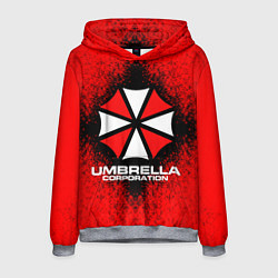 Толстовка-худи мужская Umbrella Corporation, цвет: 3D-меланж