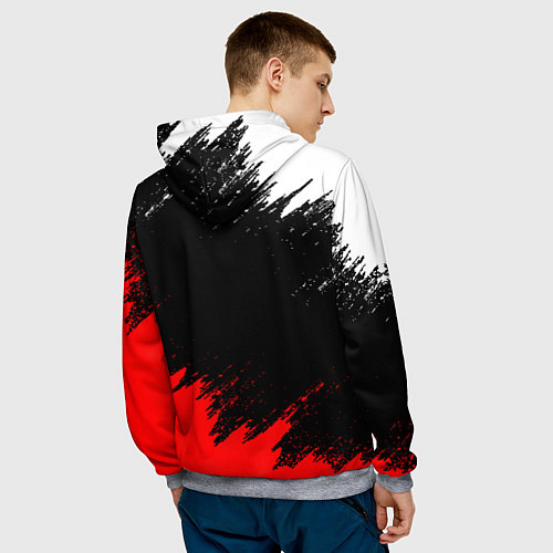 Мужская толстовка FORTNITE x MARSHMELLO / 3D-Меланж – фото 4