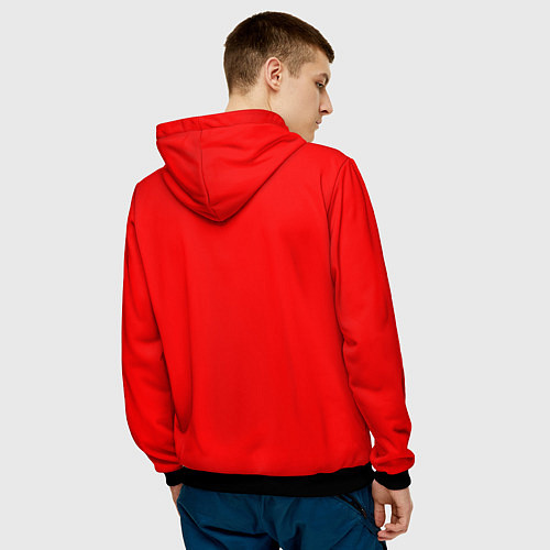 Мужская толстовка Dead by Daylight / 3D-Черный – фото 4