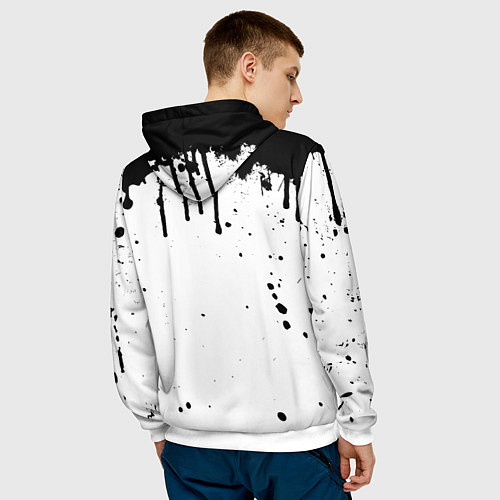 Мужская толстовка AHEGAO / 3D-Белый – фото 4