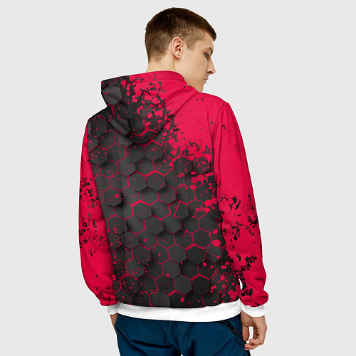 Мужская толстовка Marshmello / 3D-Белый – фото 4