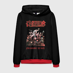 Толстовка-худи мужская Kreator, цвет: 3D-красный