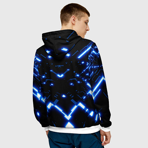 Мужская толстовка SUBARU / 3D-Белый – фото 4