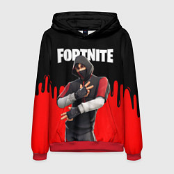 Толстовка-худи мужская FORTNITE x IKONIK, цвет: 3D-красный