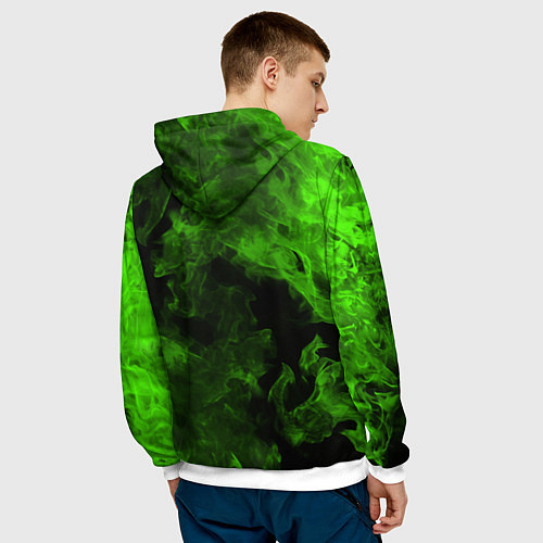 Мужская толстовка MONSTER ENERGY / 3D-Белый – фото 4