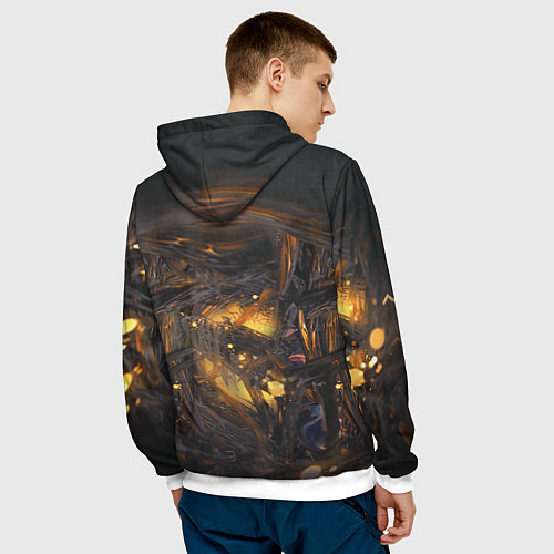 Мужская толстовка Tanya / 3D-Белый – фото 4