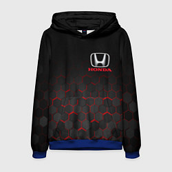 Толстовка-худи мужская HONDA, цвет: 3D-синий