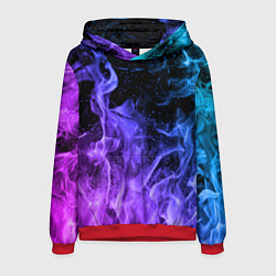 Мужская толстовка ОГОНЬ НЕОН