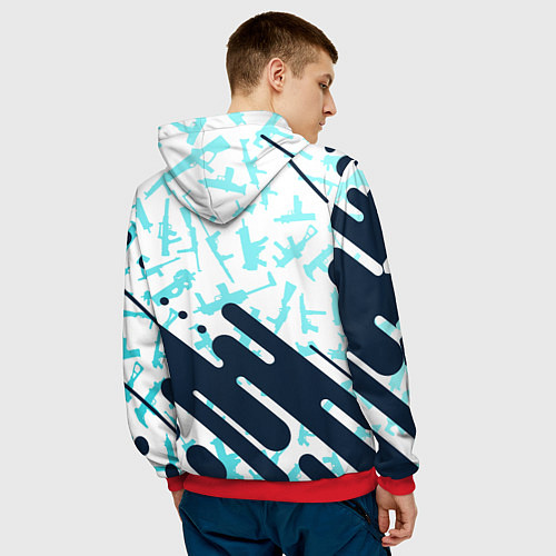 Мужская толстовка CS GO КС ГО / 3D-Красный – фото 4