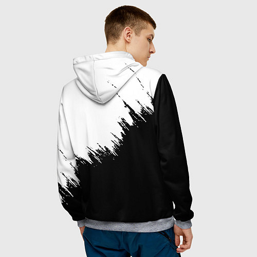 Мужская толстовка The Witcher / 3D-Меланж – фото 4