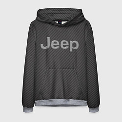 Толстовка-худи мужская JEEP, цвет: 3D-меланж