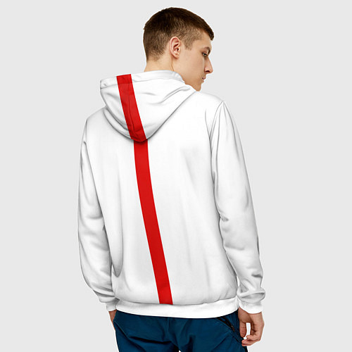 Мужская толстовка Севилья 3D / 3D-Белый – фото 4