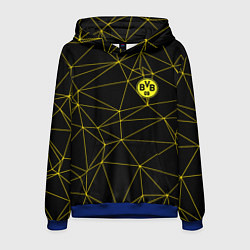 Толстовка-худи мужская BORUSSIA, цвет: 3D-синий