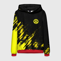 Толстовка-худи мужская BORUSSIA, цвет: 3D-красный