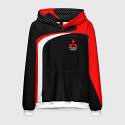 Толстовка-худи мужская EVO Racer uniform, цвет: 3D-белый