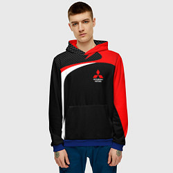 Толстовка-худи мужская EVO Racer uniform, цвет: 3D-синий — фото 2