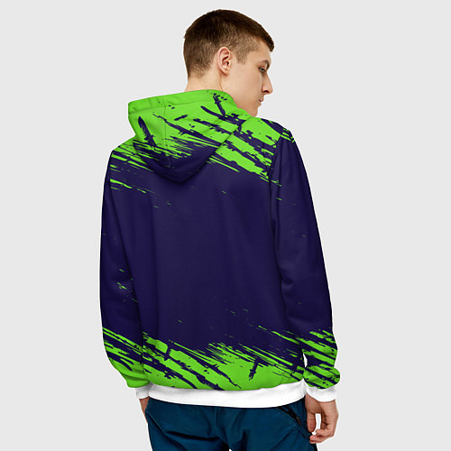 Мужская толстовка FREE FIRE ФРИ ФАЕР / 3D-Белый – фото 4