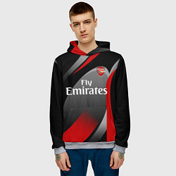 Толстовка-худи мужская ARSENAL UNIFORM, цвет: 3D-меланж — фото 2