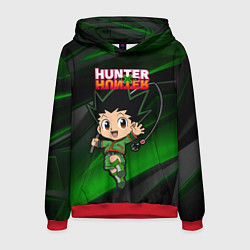 Толстовка-худи мужская Гон Фрикс Hunter x Hunter, цвет: 3D-красный