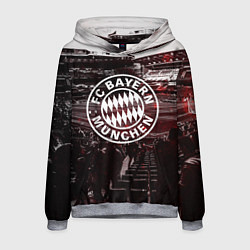 Толстовка-худи мужская FC BAYERN MUNCHEN, цвет: 3D-меланж