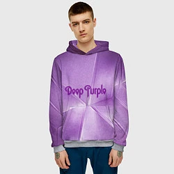 Толстовка-худи мужская Deep Purple, цвет: 3D-меланж — фото 2