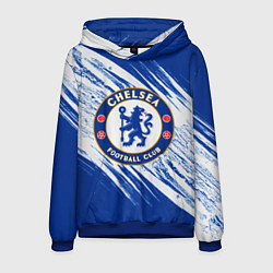 Толстовка-худи мужская Chelsea, цвет: 3D-синий