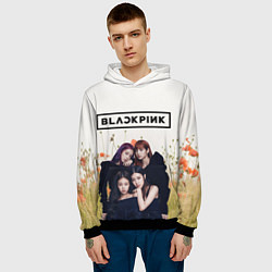 Толстовка-худи мужская BlackPink, цвет: 3D-черный — фото 2