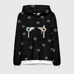 Мужская толстовка Любовная история Invert