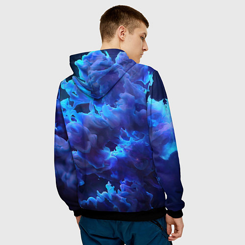 Мужская толстовка Assassins Creed Valhalla / 3D-Черный – фото 4