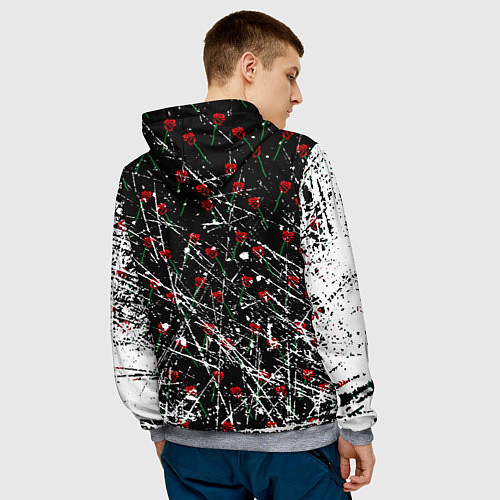 Мужская толстовка PAYTON MOORMEIER / 3D-Меланж – фото 4