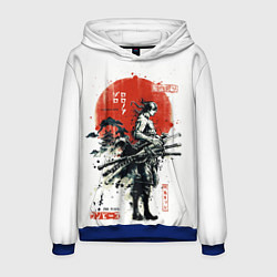 Толстовка-худи мужская ONE PIECE ZOHO SAMURAI, цвет: 3D-синий