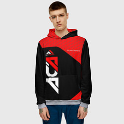 Толстовка-худи мужская Iam Fighter Z, цвет: 3D-меланж — фото 2