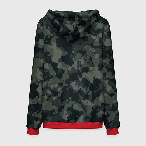 Мужская толстовка Akhmat fight club / 3D-Красный – фото 2