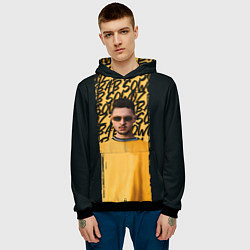 Толстовка-худи мужская Sqwoz bab brush, цвет: 3D-черный — фото 2
