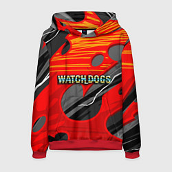Толстовка-худи мужская Watch Dogs Recing, цвет: 3D-красный