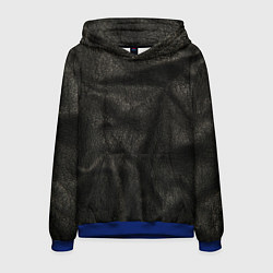 Мужская толстовка Черная кожа