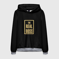 Мужская толстовка The Real Boss