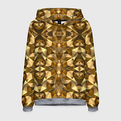 Толстовка-худи мужская Gold, цвет: 3D-меланж