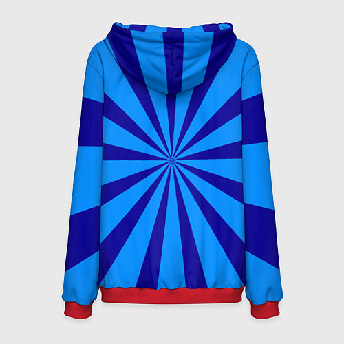 Мужская толстовка Глазированный сырок / 3D-Красный – фото 2