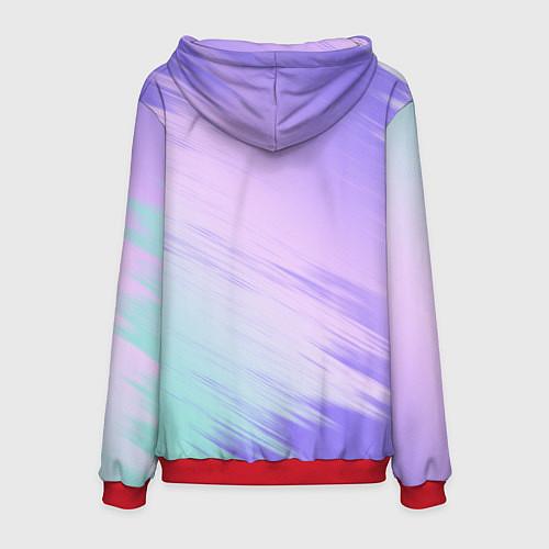 Мужская толстовка AMONG US GRADIENT / 3D-Красный – фото 2