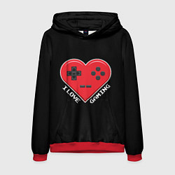 Мужская толстовка I Love Gaming