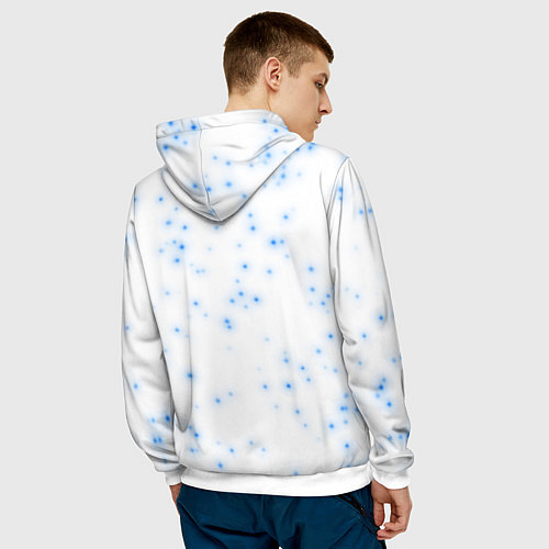 Мужская толстовка Фигурное катание / 3D-Белый – фото 4