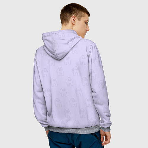 Мужская толстовка Among Us / 3D-Меланж – фото 4