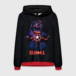 Мужская толстовка Sum 41 череп