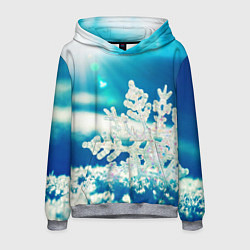 Мужская толстовка Снег