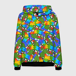 Толстовка-худи мужская ПЕПЕ КЛОУН, цвет: 3D-черный