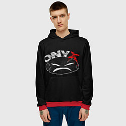 Толстовка-худи мужская Onyx, цвет: 3D-красный — фото 2
