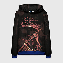 Толстовка-худи мужская Children of Bodom Reaper, цвет: 3D-синий